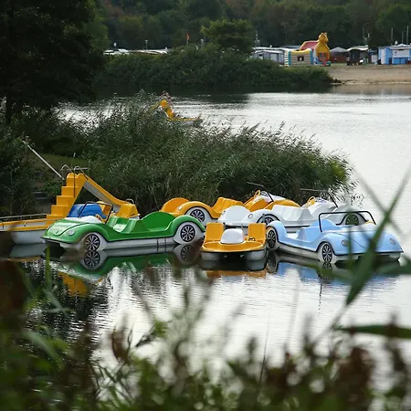 캠프장 Luxuswohnwagen Forelle Am Kransburger 004